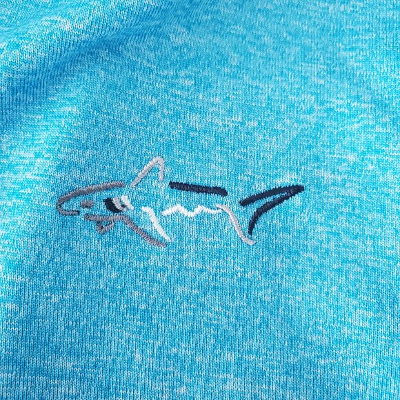 Greg Norman for Tasso Elba 1/4 zip long sleeve golf shirt pullover size small - Picture 2 of 11